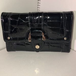 Liz Claiborne black bi fold wallet